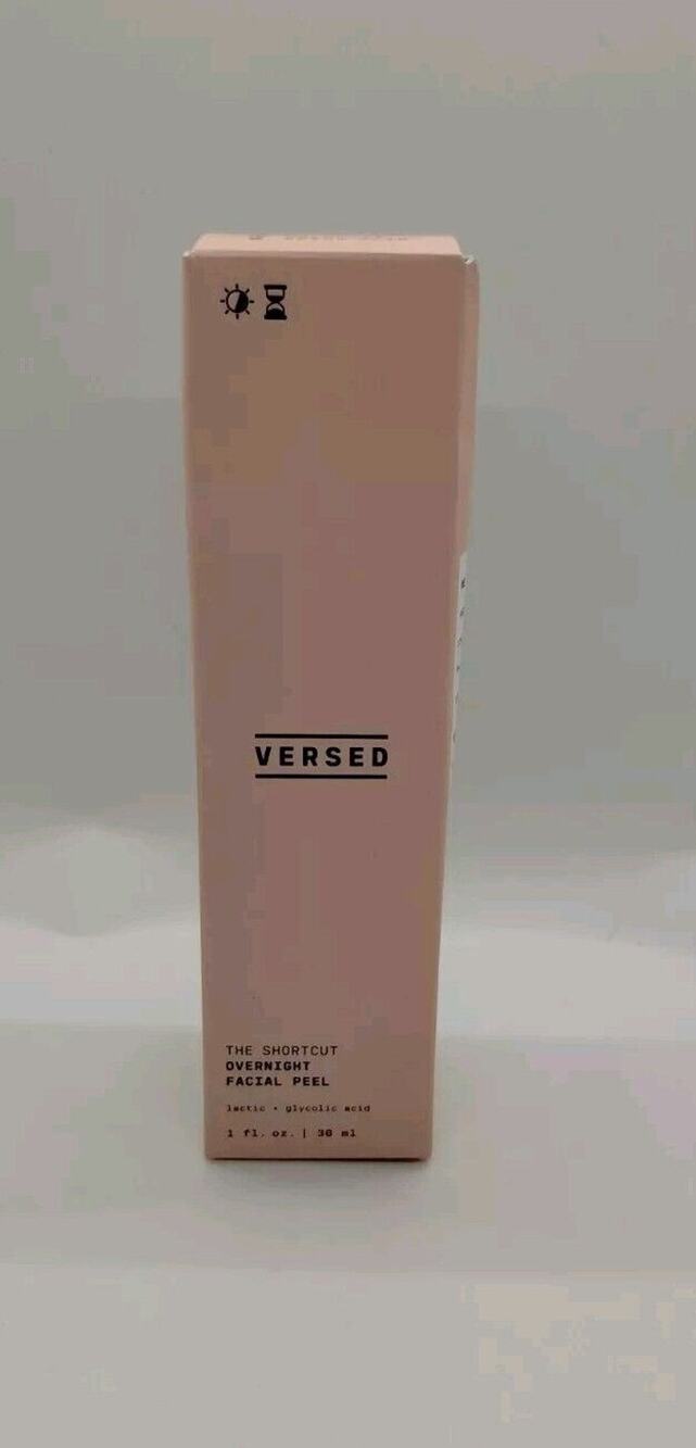 Versed The Shortcut Overnight Facial Peel Lactic + Glycolic Acid - 1 Oz